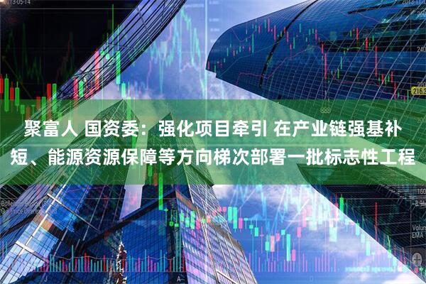 聚富人 国资委：强化项目牵引 在产业链强基补短、能源资源保障等方向梯次部署一批标志性工程