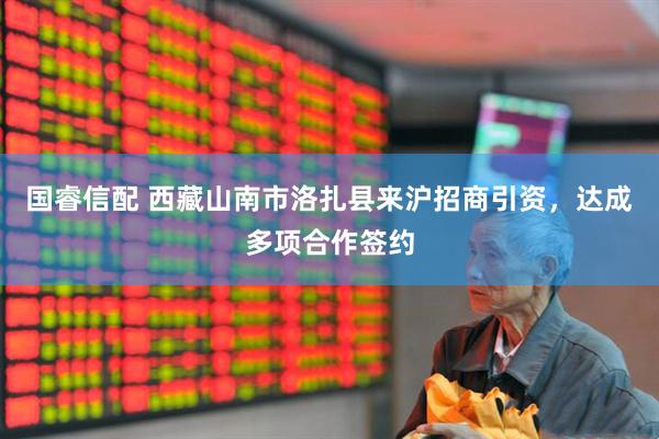 国睿信配 西藏山南市洛扎县来沪招商引资，达成多项合作签约