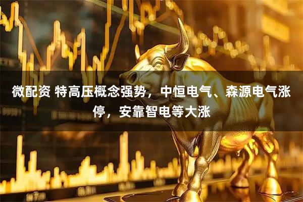 微配资 特高压概念强势，中恒电气、森源电气涨停，安靠智电等大涨